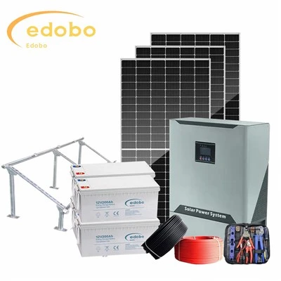 Kommerzielles netzunabhängiges 10-kW-Solarsystem