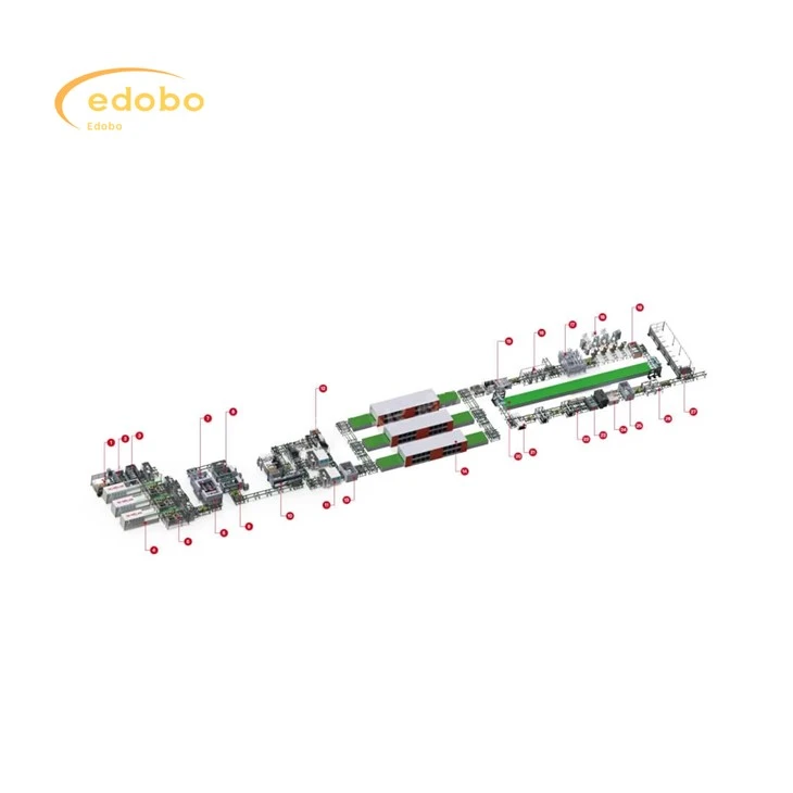 100 mW Solarpanel -Produktionsstätte Geräte