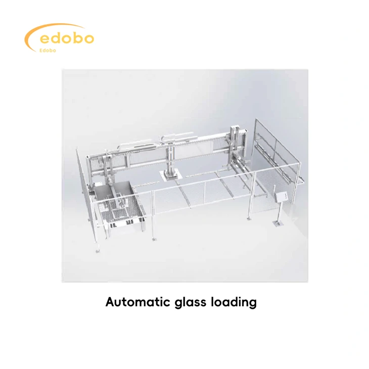 Automatische Glaslademaschine für die Produktionslinie für Solarmodule