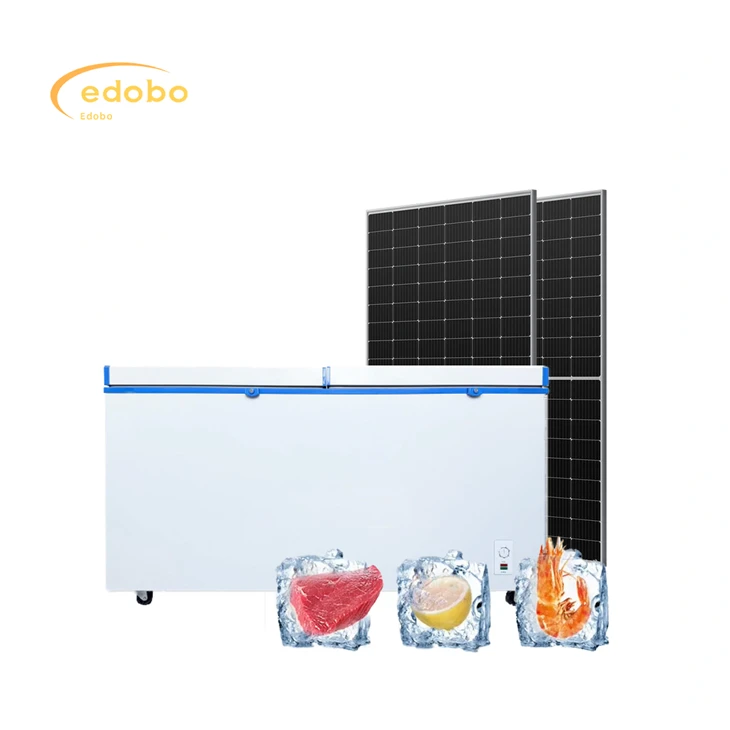 DC-Solar-Gefrierschrank mit großer Kapazität, Gefrierschrank, Versicherung, Haushaltsgebrauch