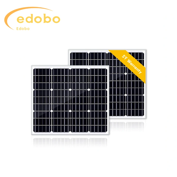 Einfache Installation von 60-W-Solarmodulen