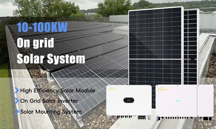Edobo über das Grid -Solarsystem verbinden sich mit dem Raster