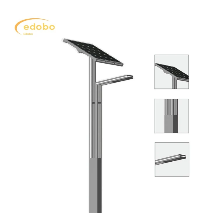 LED-Licht 80 W/120 W Solar-Straßenlaterne mit Lithium-Batterie