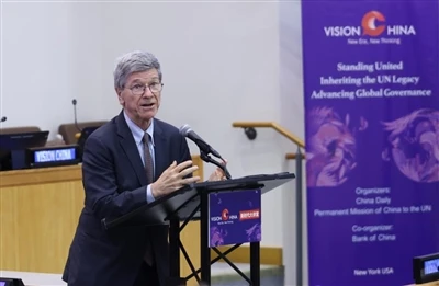 Jeffrey Sachs befürwortet UN-Reform und Multilateralismus im New Era Lecture ...