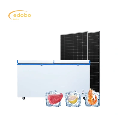 DC-Solar-Gefrierschrank mit großer Kapazität, Gefrierschrank, Versicherung, Haushaltsgebrauch