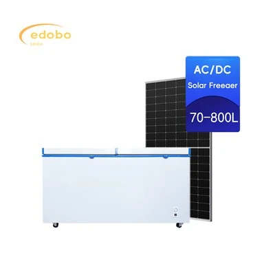 Energiesparender AC/DC-Solar-Tiefkühlschrank für den Hausgebrauch