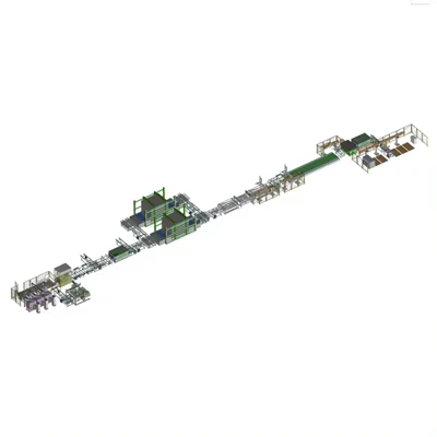 Vollständiger Verkauf einer automatischen oder halbautomatischen Produktionslinie für Solarmodule