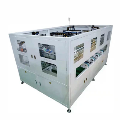 Automatische Gewindeschneidmaschine für die Produktion von Solarmodulen