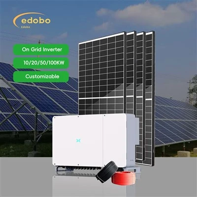 Solar-PV-System mit Solar-Wechselrichter auf Off-Grid