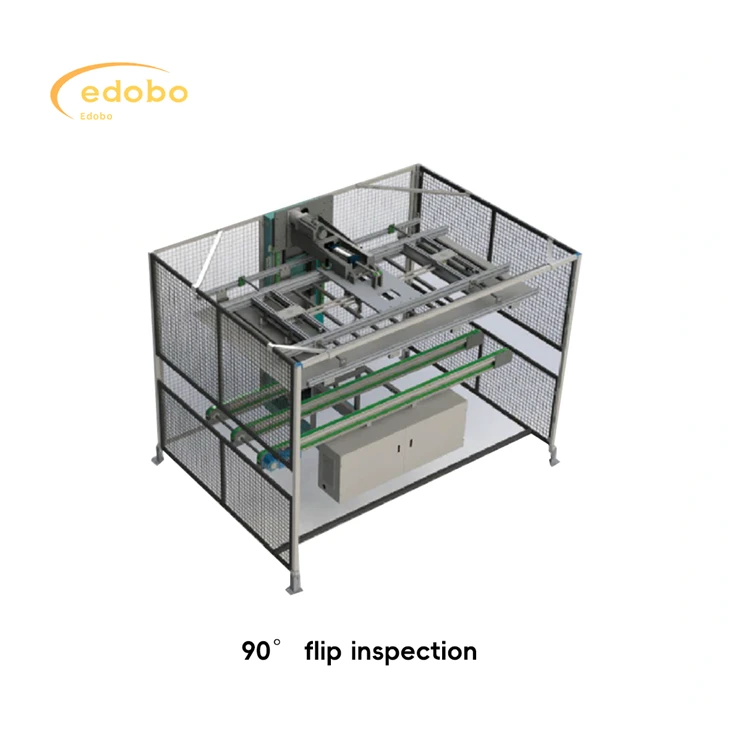 Visuelle Inspektionsmaschine mit um 90 Grad umklappbarem Solarpanel