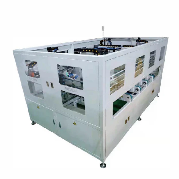 Automatische Gewindeschneidmaschine für die Produktion von Solarmodulen