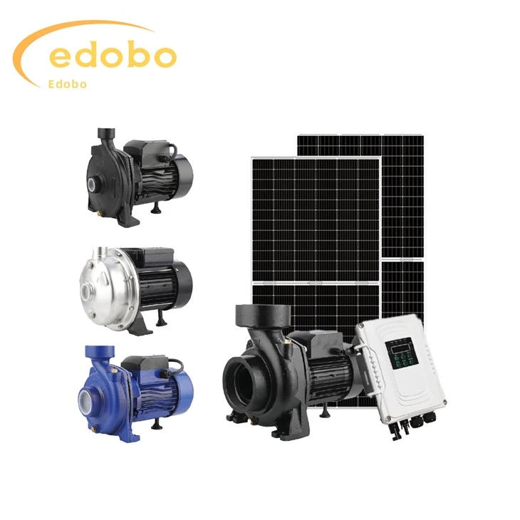 Solarbetriebene Teichpumpe