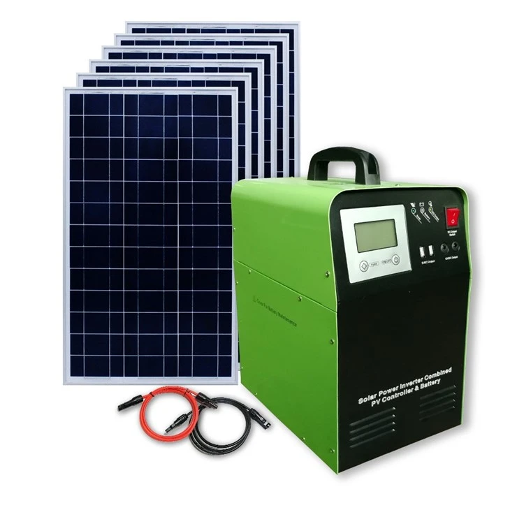 Tragbare Solaranlage mit Stromversorgung